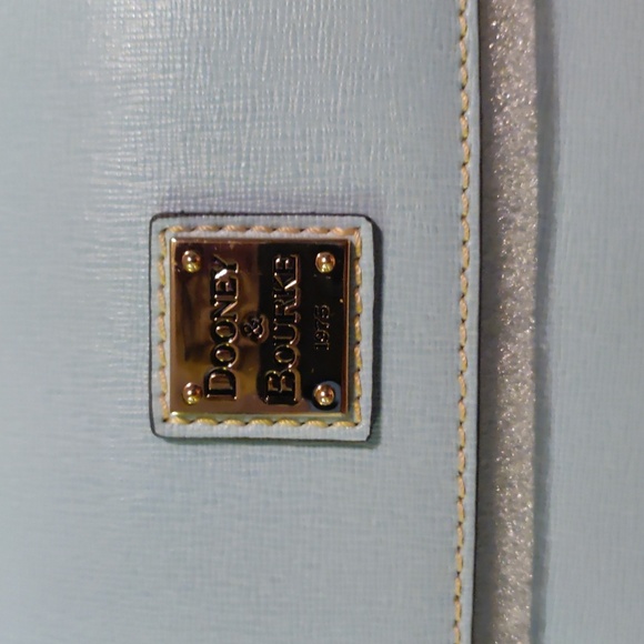 Dooney & Bourke Sky Blue Crossbody Bag - Picture 10 of 14